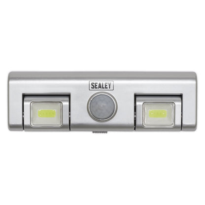 Sealey GL93 Auto Light 1W COB LED with PIR Sensor 3 x AA Cell Sealey