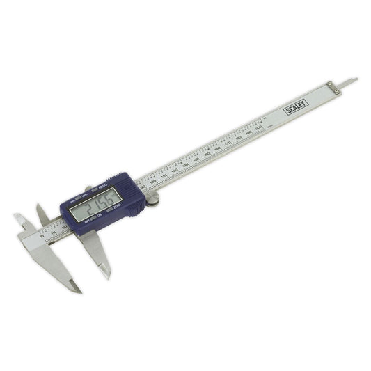 Sealey AK9622EV Digital Vernier Caliper 0-200mm(0-8") Sealey
