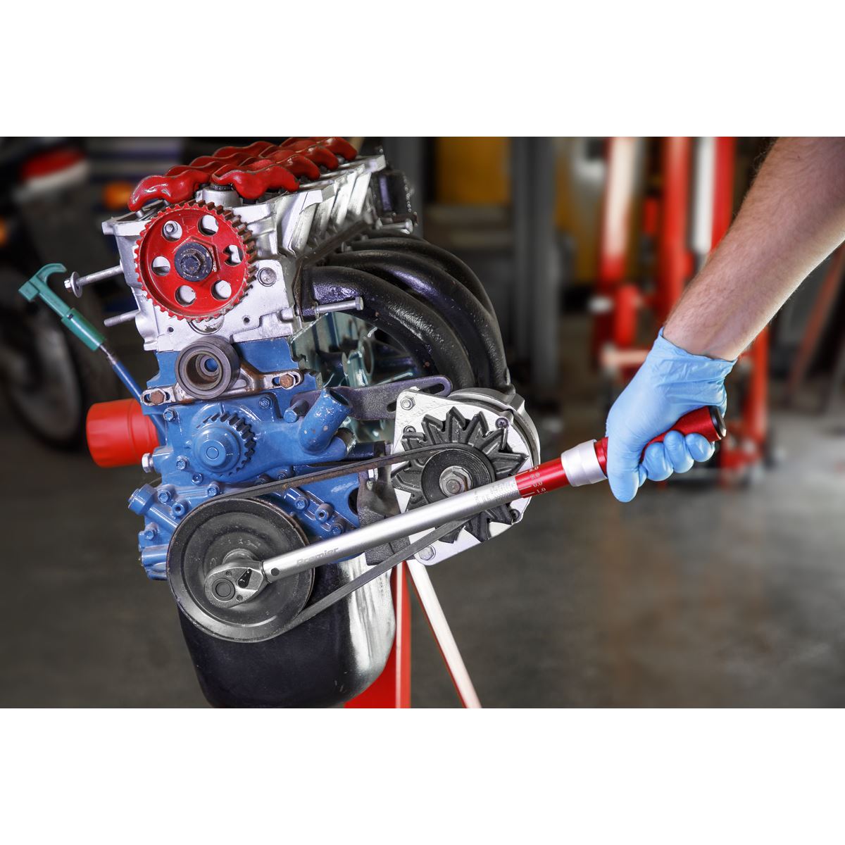 Sealey STW904 Torque Wrench Micrometer Style 1/2"Sq Drive 40-220Nm - Calibrated Sealey