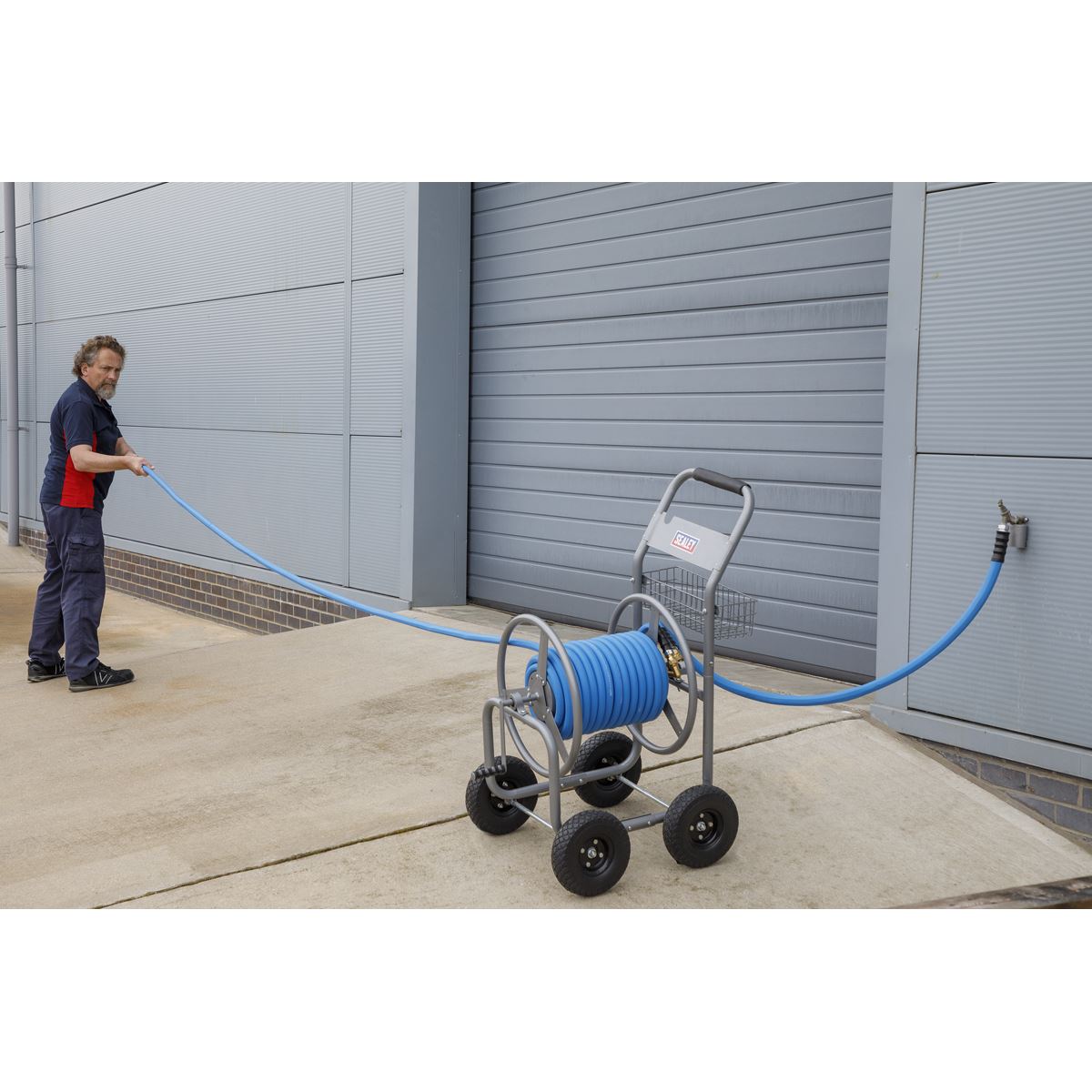 Sealey HRCHD Hose Reel Cart Heavy-Duty Sealey