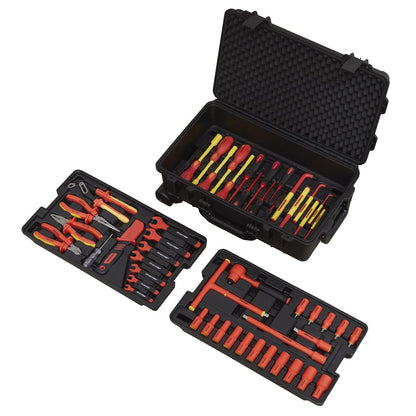 Sealey AK7938 1000V Insulated Tool Kit 3/8"Sq Drive 50pc Sealey