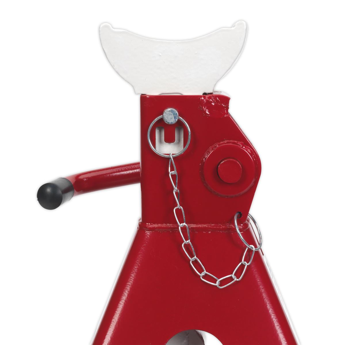 Sealey AAS5000 Auto Rise Ratchet Axle Stands (Pair) 5 Tonne Capacity per Stand Sealey