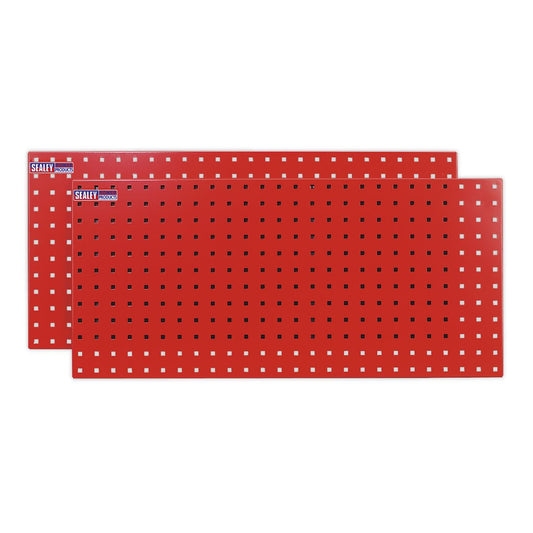 Sealey TTS1 PerfoTool Storage Panel 1000 x 500mm Pack of 2 Sealey