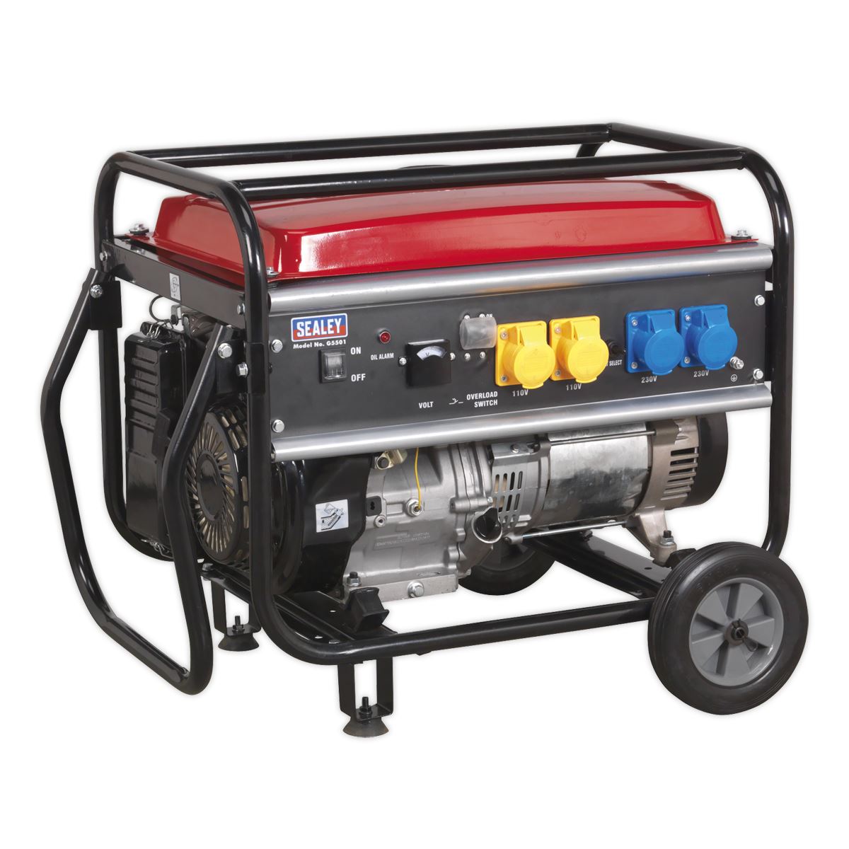 Sealey G5501 Generator 5500W 110/230V 13hp Sealey