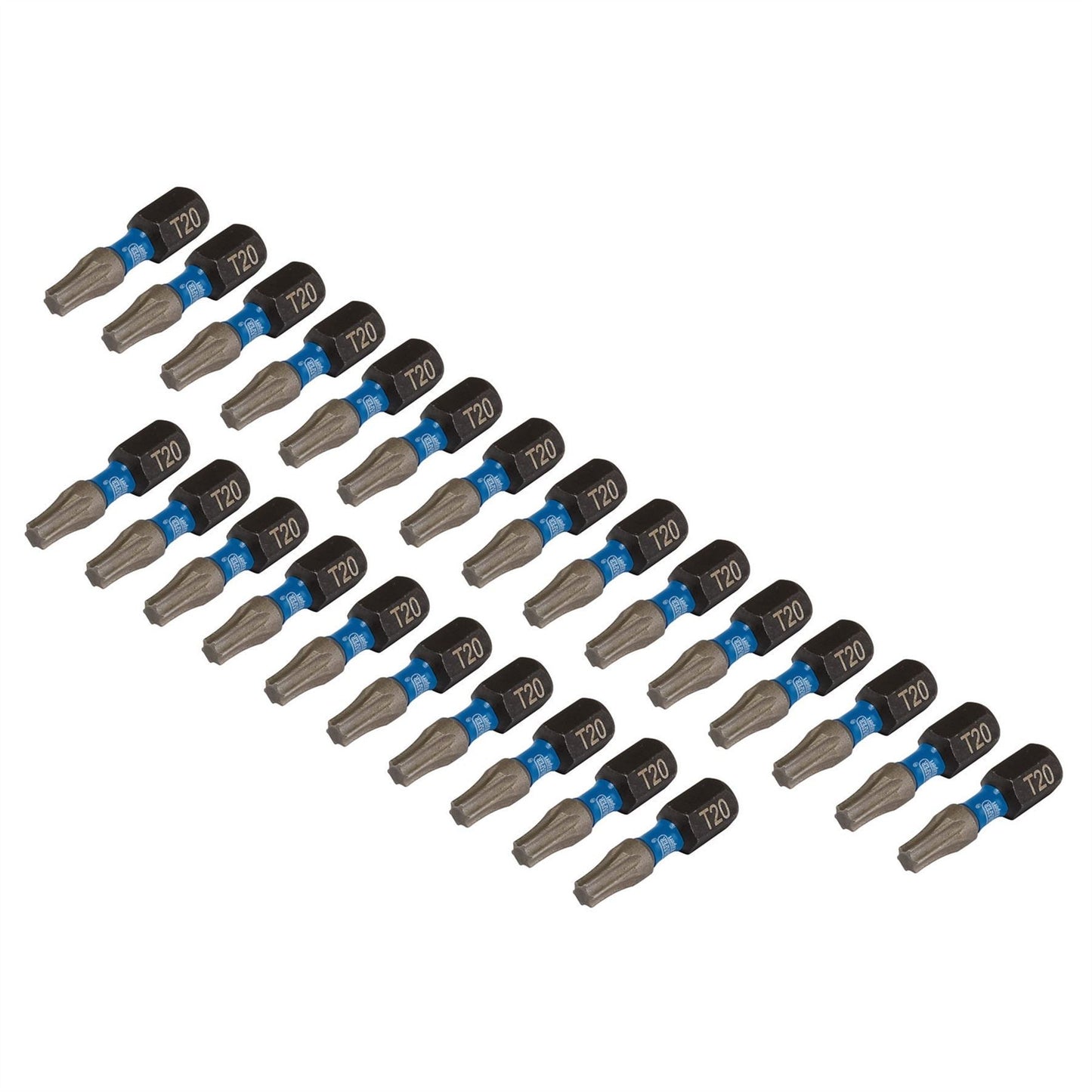 Draper 05692 Expert TX-STAR® Impact Screwdriver Bits T20 x 25mm 1/4" Hex Pack of 25 Draper