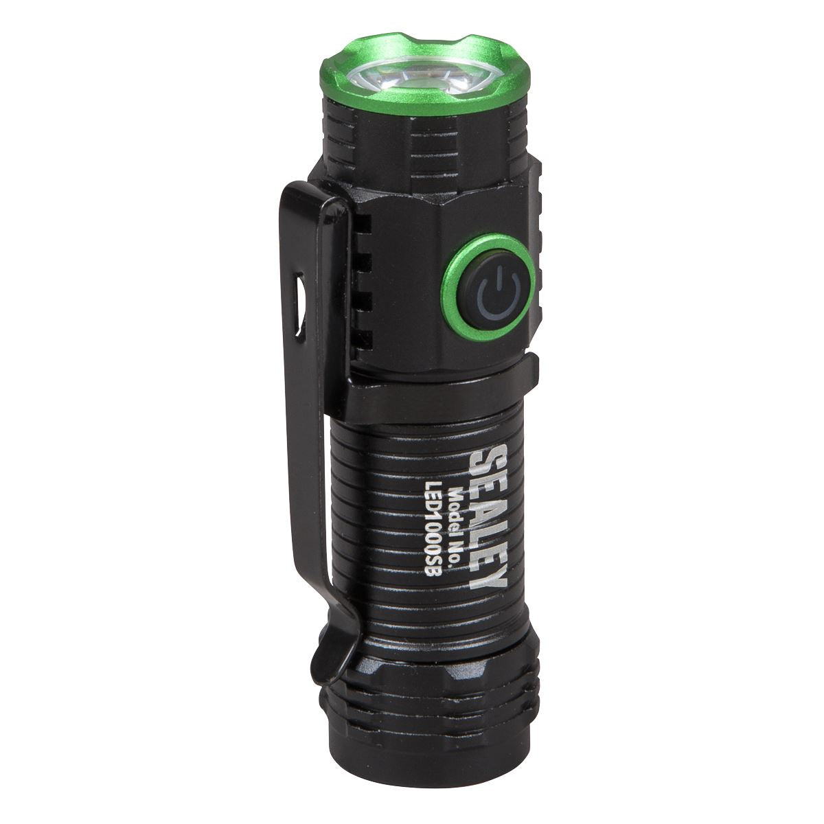 Sealey LED1000SB Super Beam 1000lm Rechargeable SMD LED 10W Pocket Light Sealey