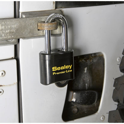 Sealey PL603L Steel Body Combination Padlock Long Shackle 62mm Sealey