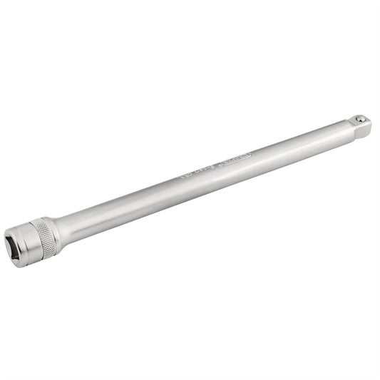 Draper 16763 Satin Chrome Wobble Extension Bar 1/2" Sq. Dr. 250mm Draper
