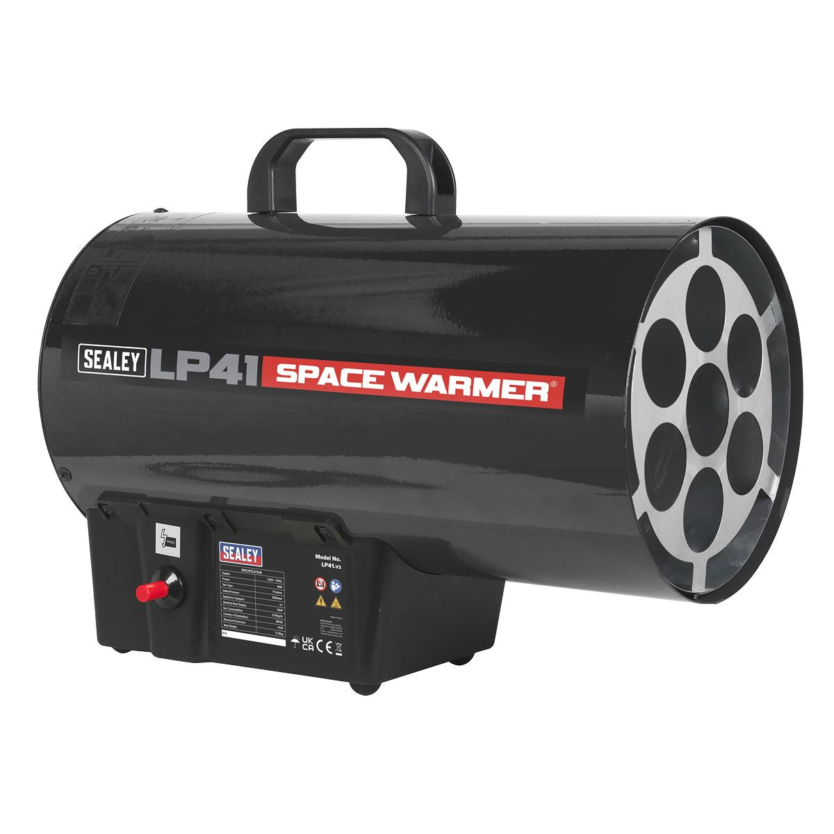 Sealey LP41 Space Warmer® Propane Heater 40500Btu/hr(11.5kW) Sealey
