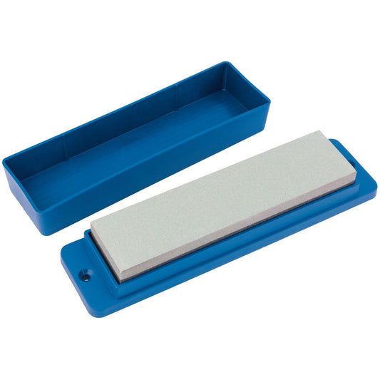 Draper 31696 Silicone Carbide Sharpening Stone with Box 200 x 50 x 25mm Draper