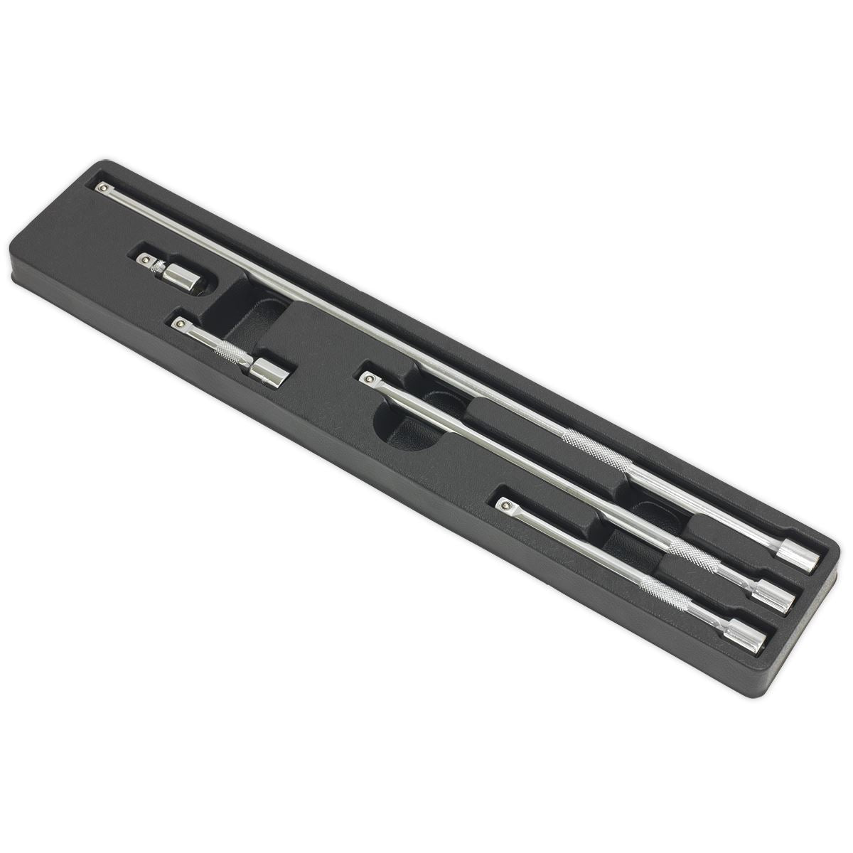 Sealey AK6341 Extension Bar Set 5pc 3/8"Sq Drive Sealey