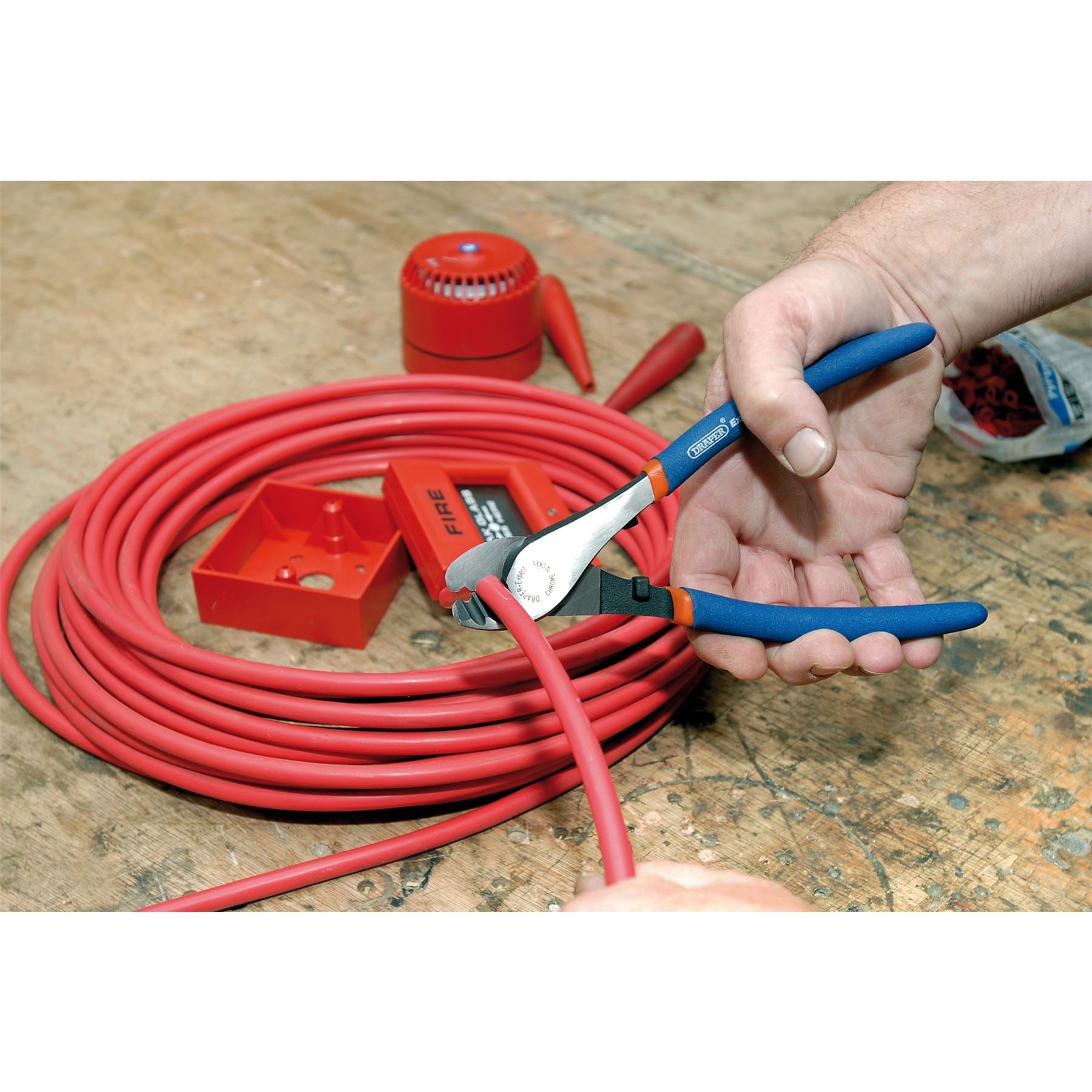 Draper 39258 Copper or Aluminium Cable Shears 210mm Draper