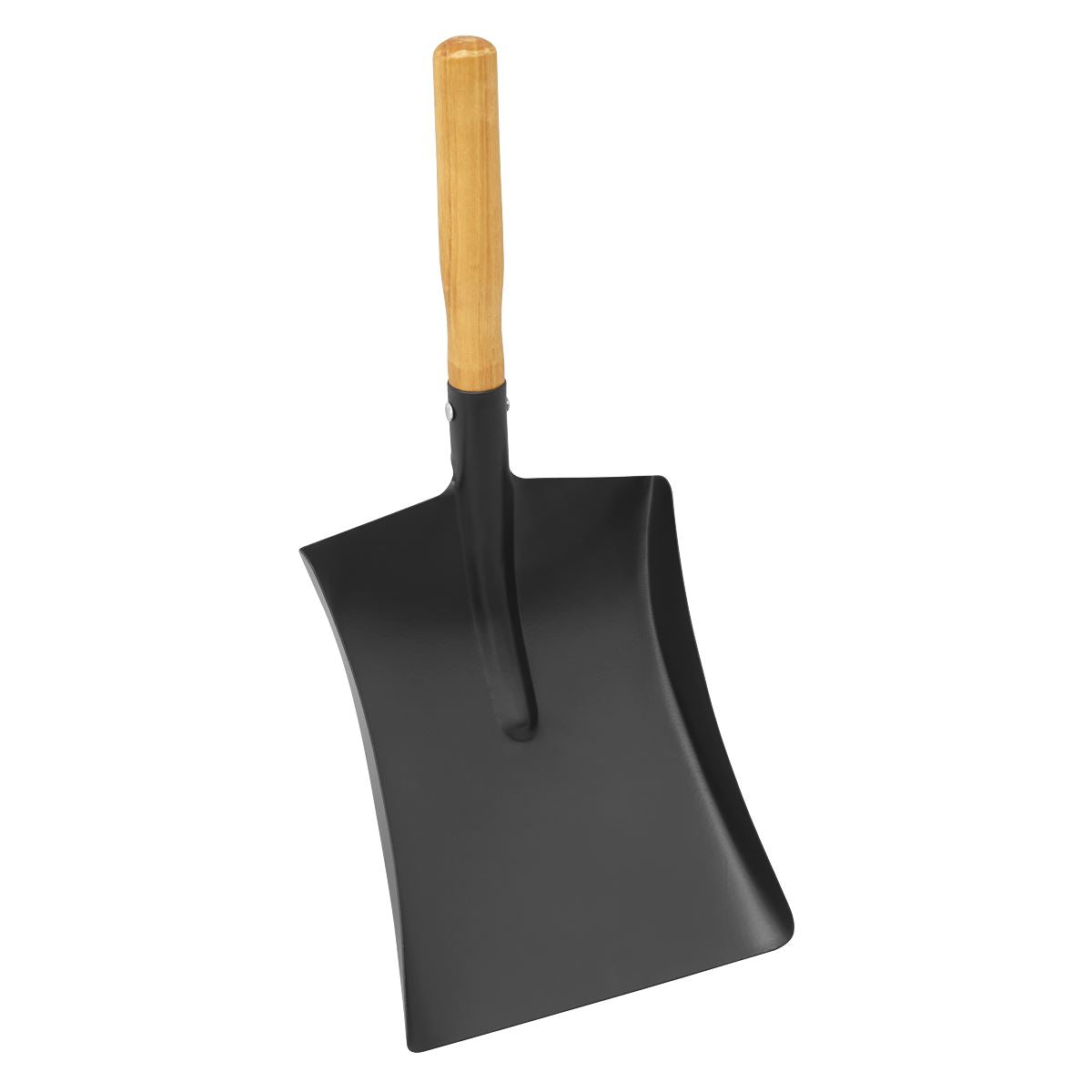 Sealey SS09 Coal shovel 8" with 228mm Wooden Handle Sealey