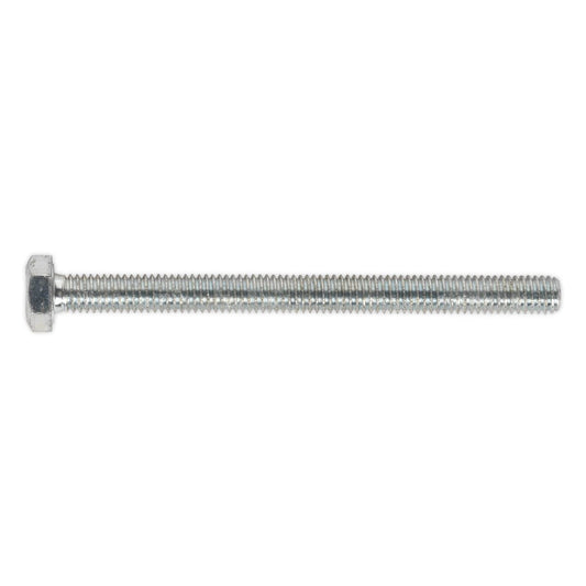 Sealey SS675 HT Setscrew M6 x 75mm 8.8 Zinc Pack of 50 Sealey