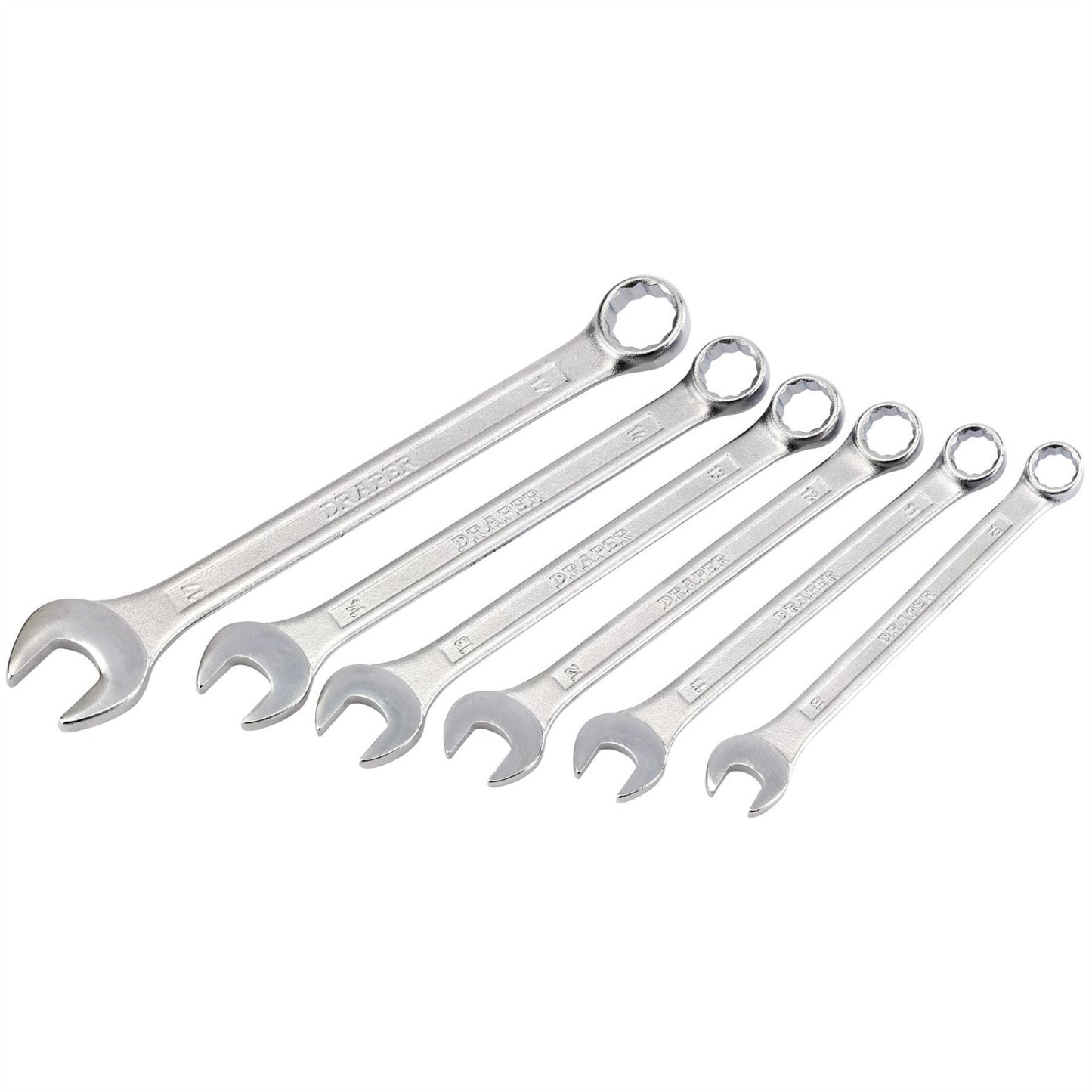Draper 80899 Metric Combination Spanner Set 6 Piece Draper