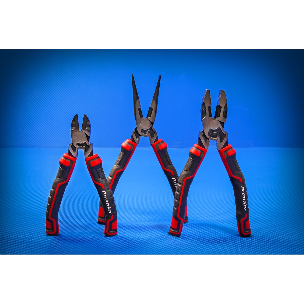 Sealey AK8376 Pliers Set High Leverage 3pc Sealey