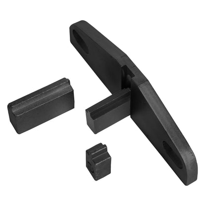 Sealey VSE5945 Petrol/Diesel Engine Flywheel Locking Tool Set - for Ford - Belt Drive Sealey