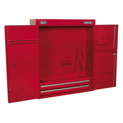 Sealey APW750 Wall Mounting Tool Cabinet with 2 Drawers Sealey