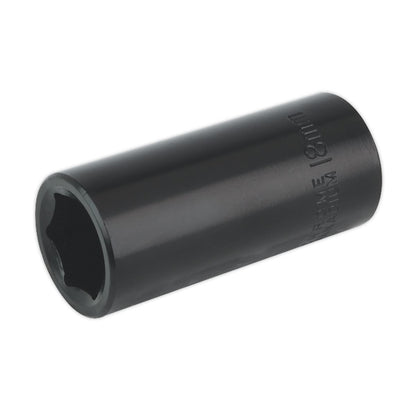 Sealey IS3818D Impact Socket 18mm Deep 3/8"Sq Drive Sealey