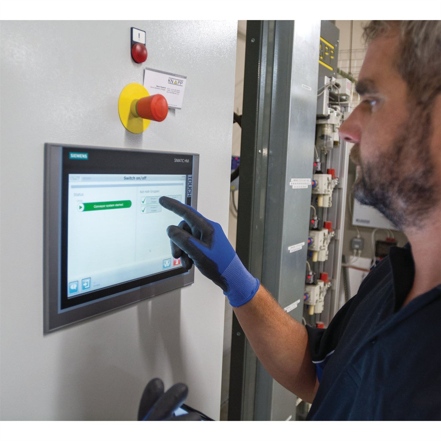 Draper 65816 Hi-Sensitivity Touch Screen Gloves Large Draper