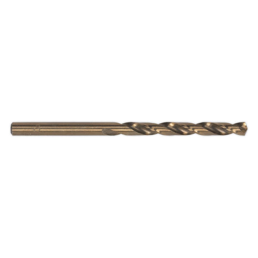 Sealey DB045CB HSS Cobalt Fully Ground Drill Bit Ø4.5mm Pack of 10 Sealey