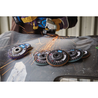 Draper 37607 Polycarbide Strip Disc 115mm 22.23mm 180 Grit Black Draper