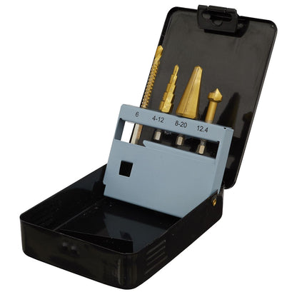 Sealey AK4704 Multifunction Drill Bit Set 4pc Sealey