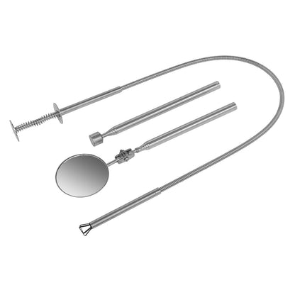 Siegen S0949 Magnetic Pick-Up Flexible Claw & Inspection Tool Set 3pc Siegen