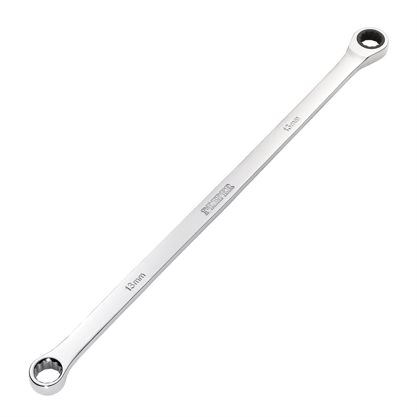 Draper 27769 HI-TORQ® Metric Extra-Long Double Ring Ratchet Spanner 13mm Draper