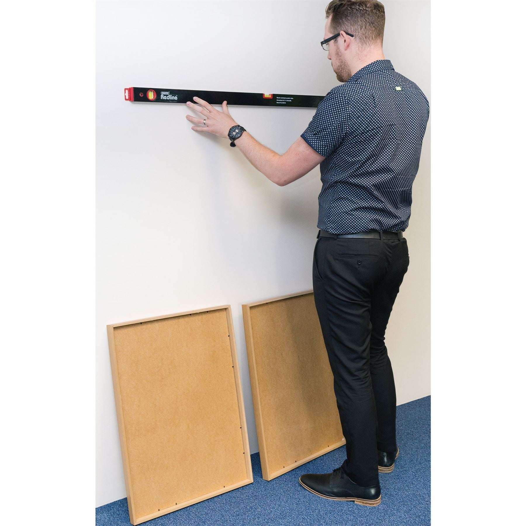 Draper 68018 Redline® Box Spirit Level 1200mm Draper