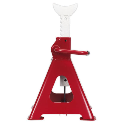Sealey AAS5000 Auto Rise Ratchet Axle Stands (Pair) 5 Tonne Capacity per Stand Sealey