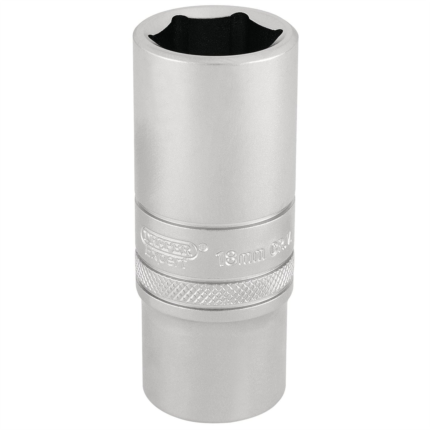 Draper 17545 HI-TORQ® 6 Point Deep Socket 3/8" Sq. Dr. 18mm Draper