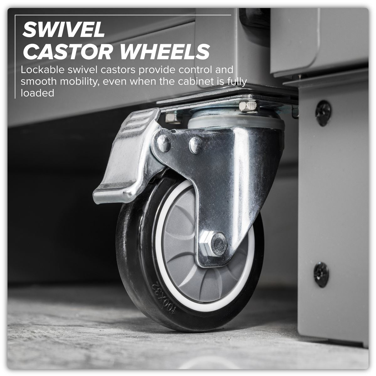 Sealey APMSBESTACK02W Superline PRO® Black Edition Storage System with Rubber Wood Worktop 2.64m Sealey