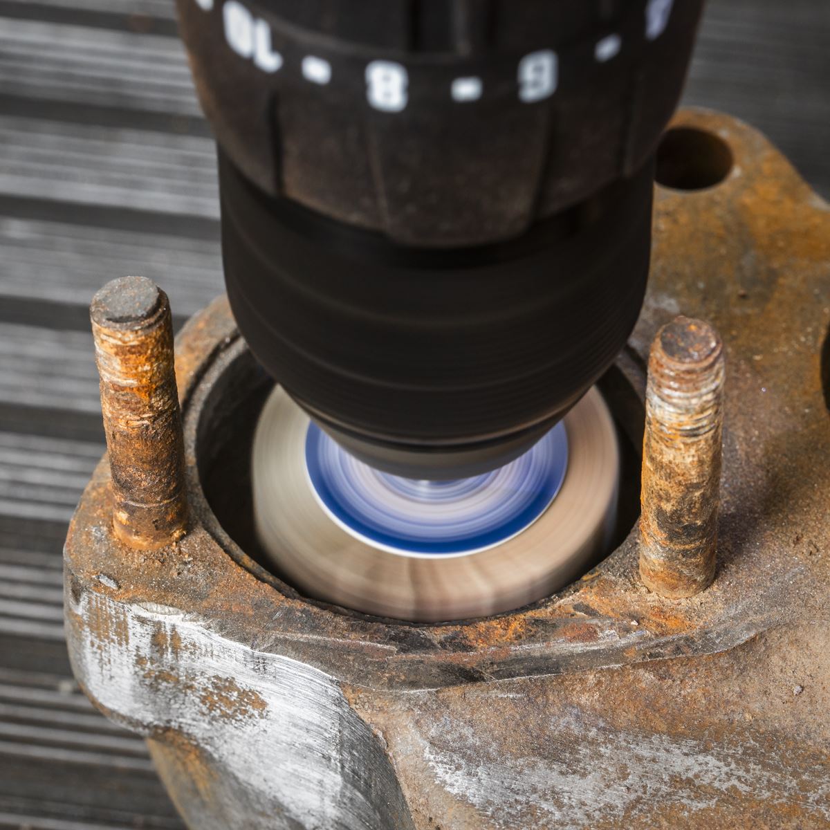 Sealey FW4030805 Abrasive Flap Wheel Ø40 x 30mm 80Grit Ø6mm Shaft - Pack of 5 Sealey