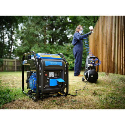 Draper 95204 Petrol Open Frame Inverter Generator 2800W Draper