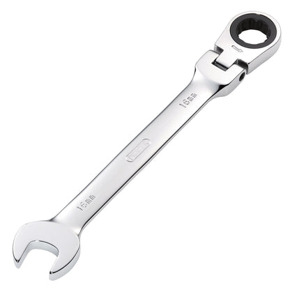 Draper 52018 HI-TORQ® Metric Flexible Head Ratcheting Combination Spanner 16mm Draper