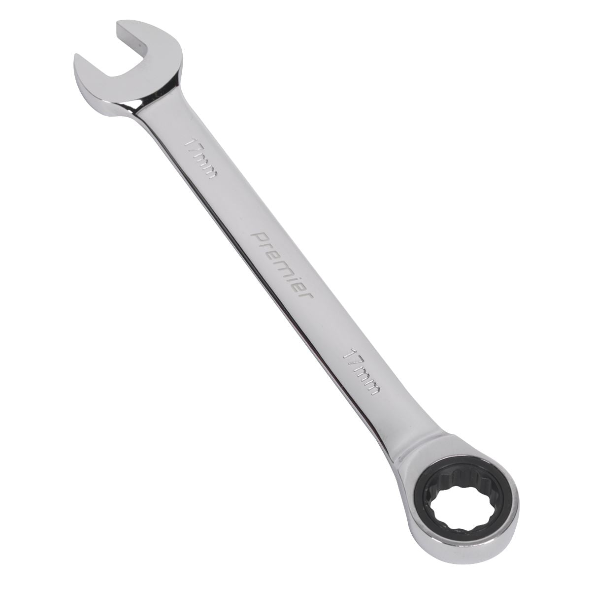 Sealey RCW17 Ratchet Combination Spanner 17mm Sealey