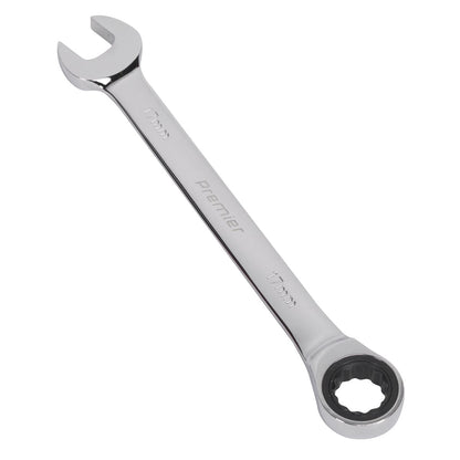 Sealey RCW17 Ratchet Combination Spanner 17mm Sealey
