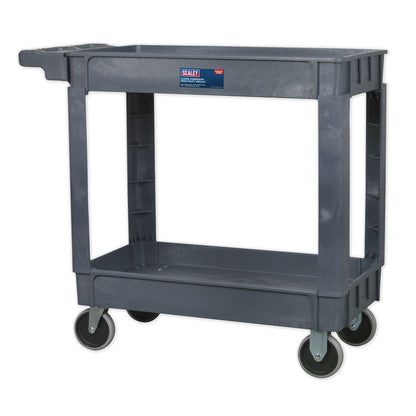 Sealey CX202 Trolley 2-Level Composite Heavy-Duty Sealey