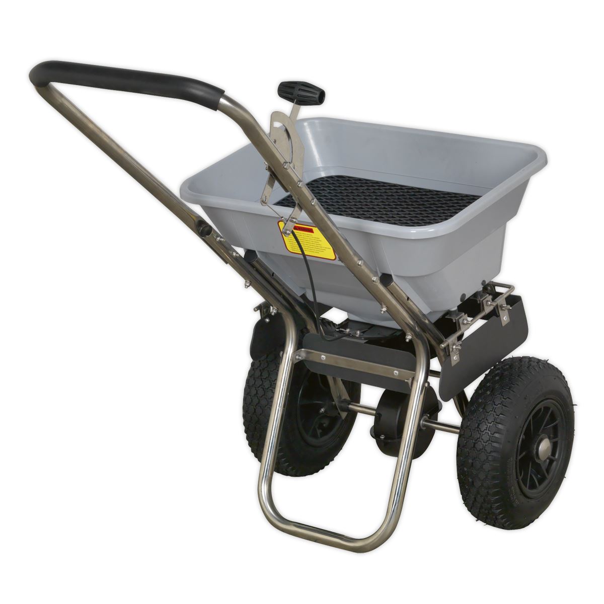 Sealey SSB37W Stainless Steel Broadcast Salt Spreader 37kg Walk Behind Sealey