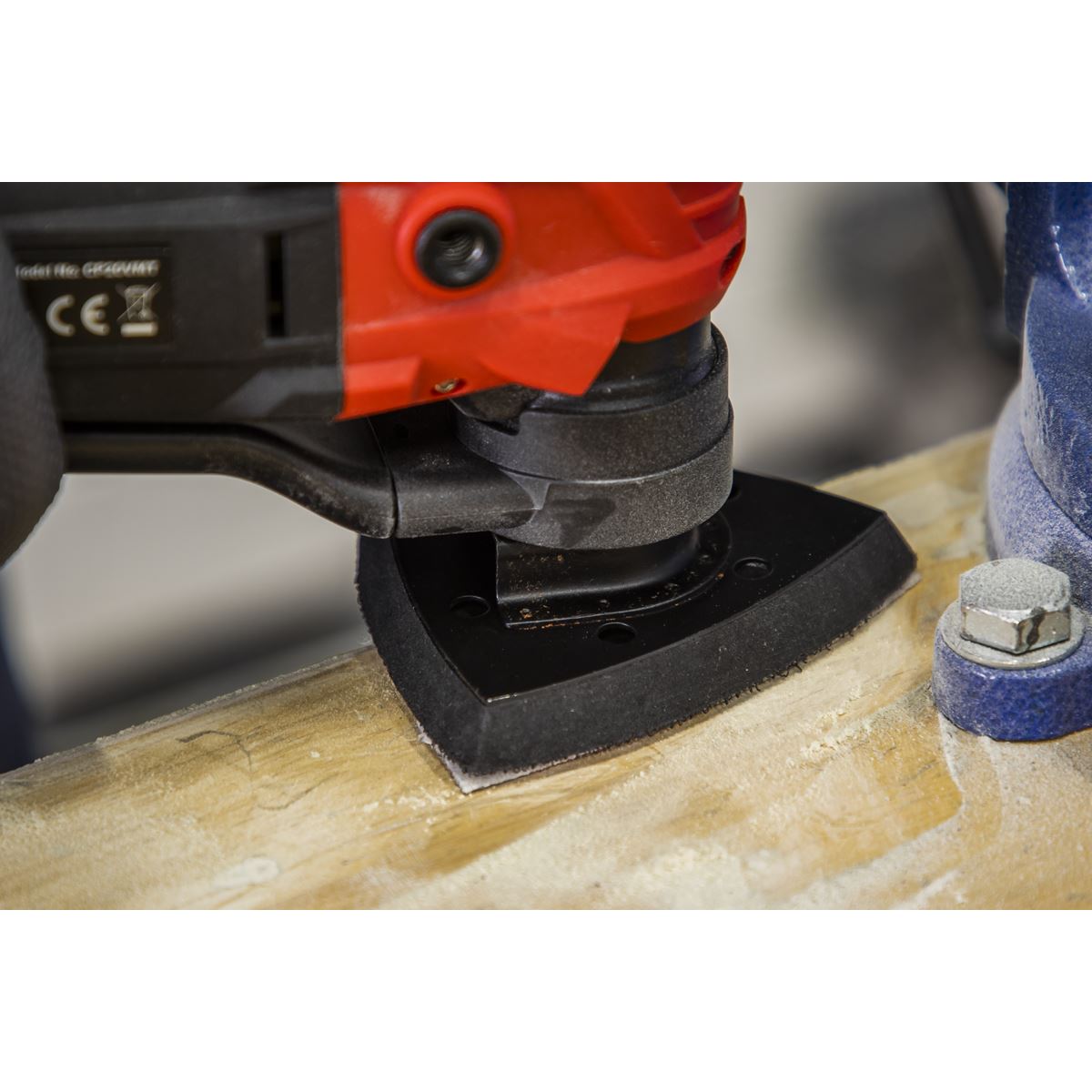 Sealey SMTA10 9pc Detail Sander - 90mm Sanding Sheet Set Sealey