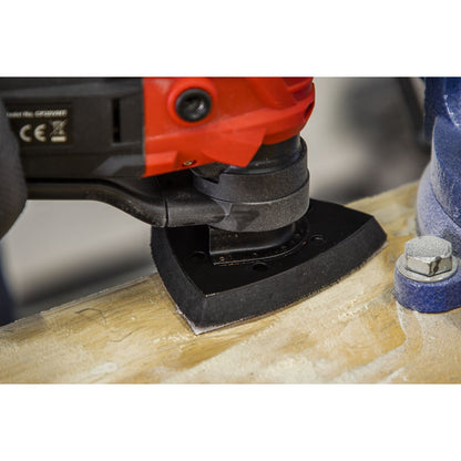 Sealey SMTA10 9pc Detail Sander - 90mm Sanding Sheet Set Sealey