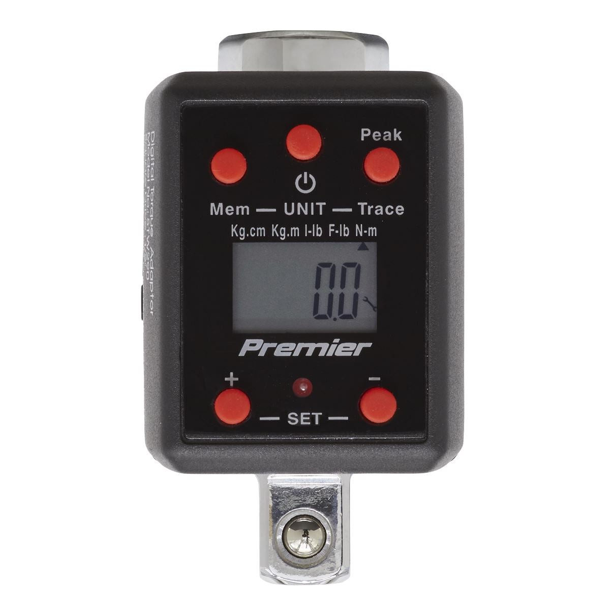 Sealey STW290 Torque Adaptor Digital 1/2"Sq Drive 40-200Nm(29.5-147.5lb.ft) Sealey