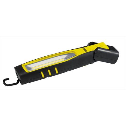 Draper 11762 COB/SMD LED Rechargeable Inspection Lamp 7W 700 Lumens Yellow 1 x USB Cable Supplied Draper