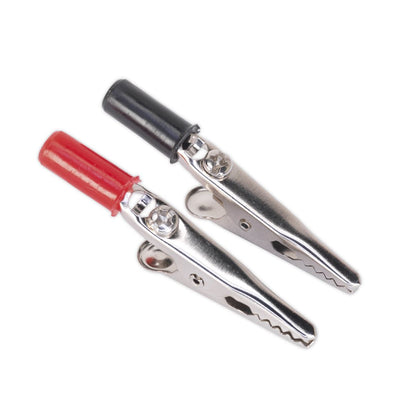 Sealey CROCSM Crocodile Clip Small Pack of 12 (6 Pairs) Sealey