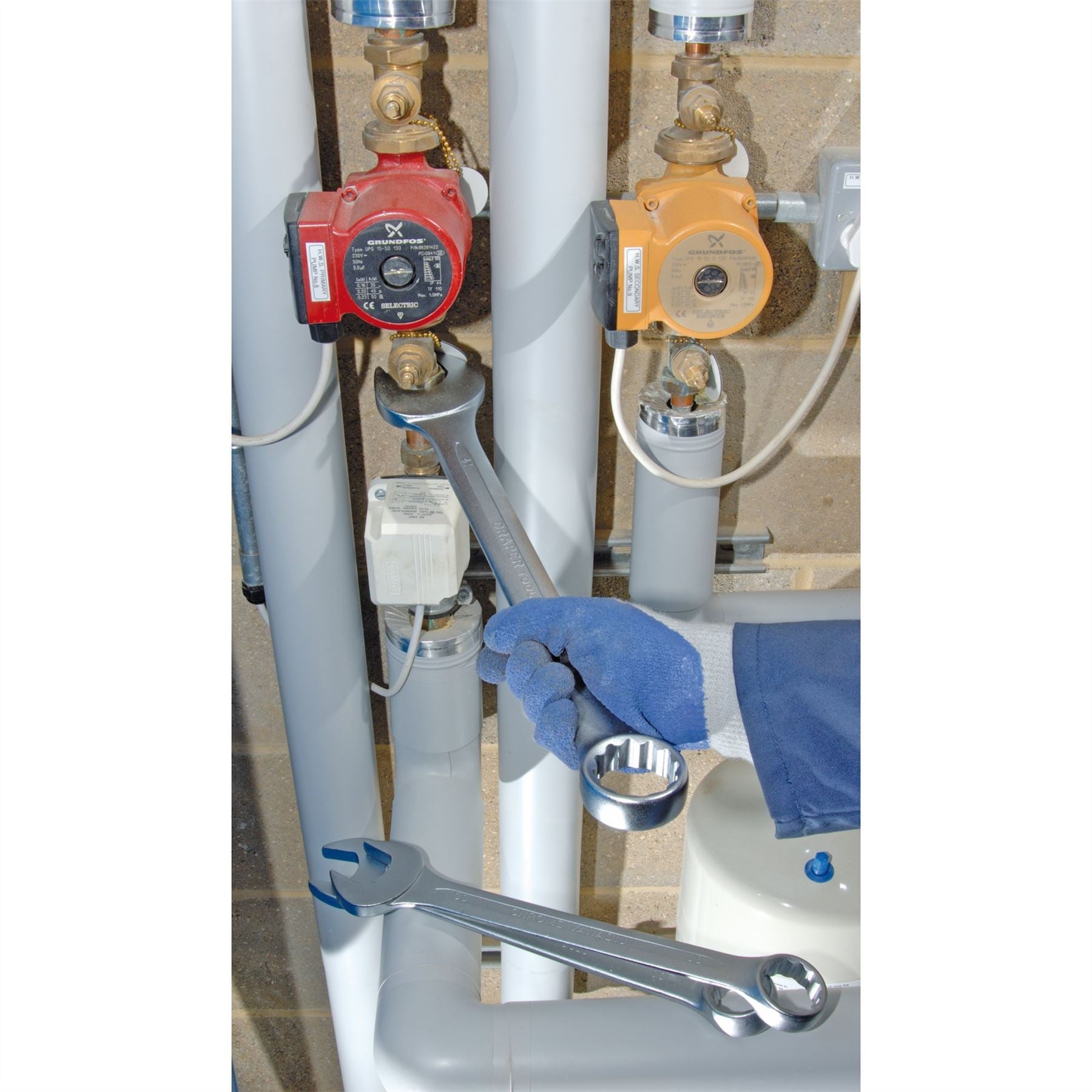 Draper 26696 HI-TORQ® Metric Combination Spanner Set 25 Piece Draper