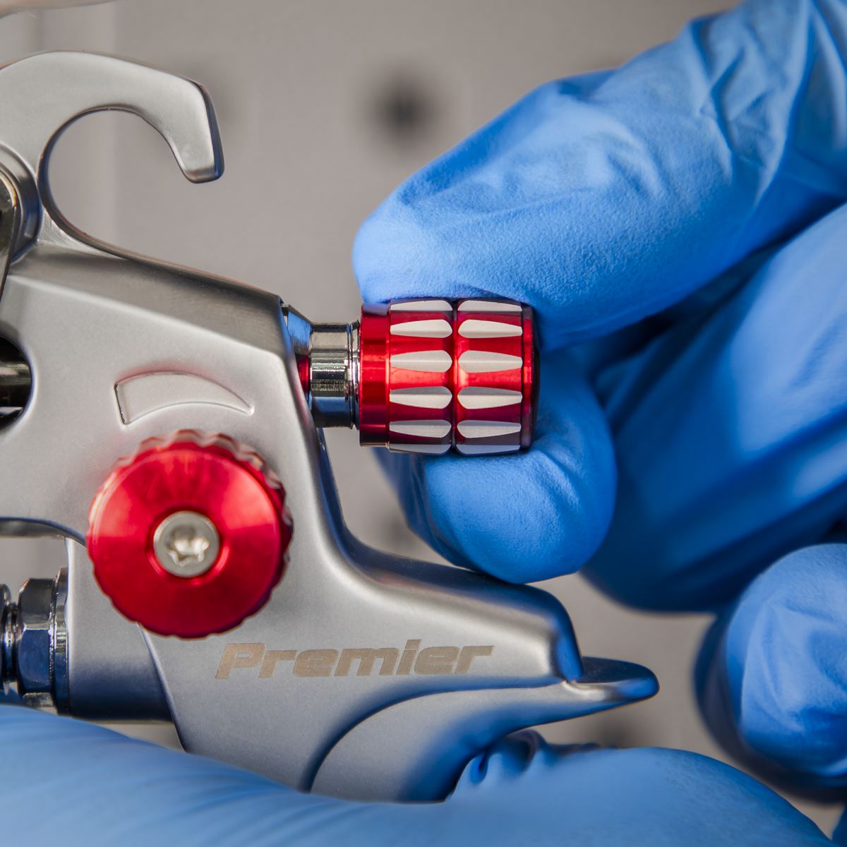 Sealey HVLP04 HVLP Gravity Feed Touch-Up Spray Gun - 1mm Set-Up Sealey