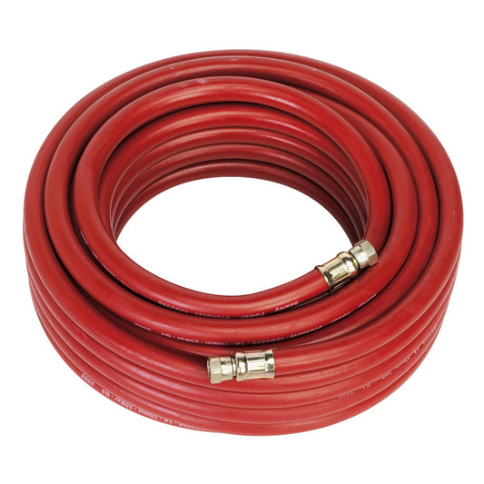 Sealey AHC1538 Air Hose 15m x Ø10mm with 1/4"BSP Unions Sealey