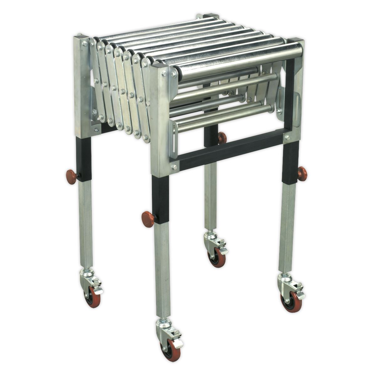 Sealey RS911F Adjustable Roller Stand 450-1300mm 130kg Capacity Sealey
