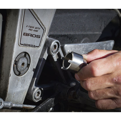 Sealey SMC1 Motorcycle Swingarm Locknut Socket Set 6pc Sealey